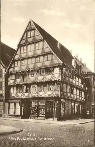 Celle Niedersachsen Altes Patrizierhaus Poststrasse Historisches Gebaeude / Celle /Celle LKR