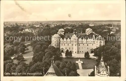 Celle Niedersachsen Blick auf das Herzogschloss / Celle /Celle LKR