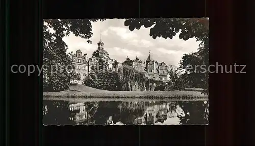 Bueckeburg Schloss Westansicht Teich Kat. Bueckeburg