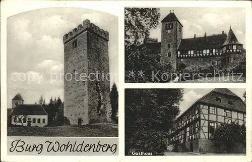Sillium Burg Wohldenberg Burgruine Waldgasthaus Pensionshaus Kat. Holle