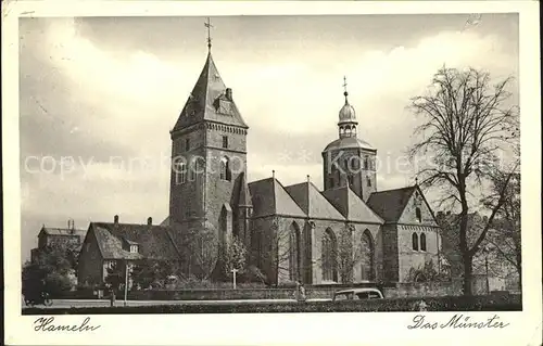 Hameln Muenster Stadt der Rattenfaengersage Kat. Hameln