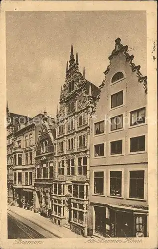 Bremen Alt Bremer Haus Giebel Kat. Bremen