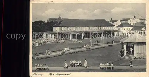 Norderney Nordseebad Beim Morgenkonzert Pavillon Kat. Norderney