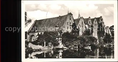 Luebeck Alte Salzspeicher Kat. Luebeck