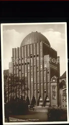 Hannover Hochhaus mit Planetarium Kat. Hannover