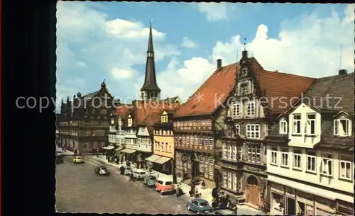 Hameln Osterstrasse Museum Hochzeitshaus Stadt der Rattenfaengersage Kat. Hameln