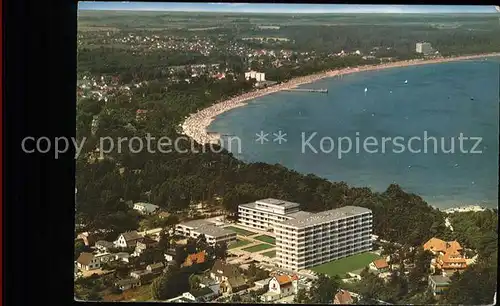 Niendorf Timmendorfer Strand Fliegeraufnahme Ostseeheilbaeder Kat. Timmendorfer Strand