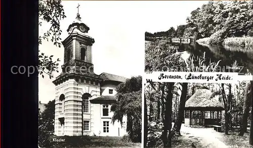 Bad Bevensen Kloster Partie an der Ilmenau Saengershoeh Pavillon Kat. Bad Bevensen