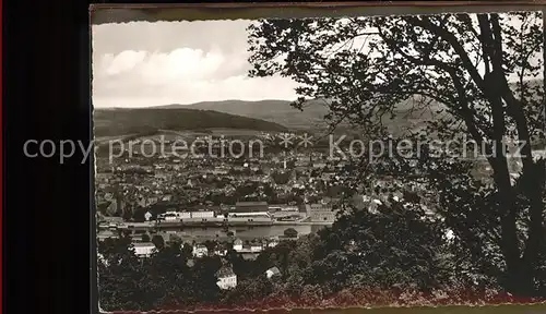 Hameln Blick auf die Stadt Weser Kat. Hameln