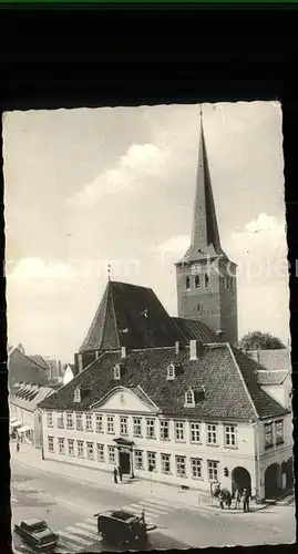 Uelzen Lueneburger Heide Rathaus Kirche Kat. Uelzen