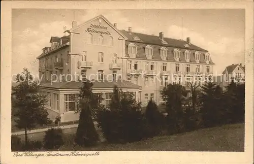 Bad Wildungen Sanatorium Helenenquelle Kat. Bad Wildungen