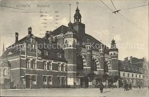 Luebeck Bahnhof Kat. Luebeck