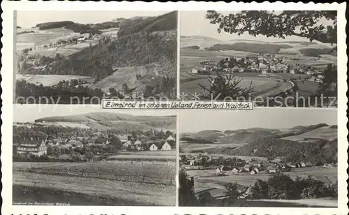 Eimelrod Panorama Ferienland Waldeck Kat. Willingen (Upland)