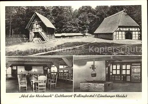 Fallingbostel Hof der Heidmark Erinnerungsstaette des Bauerntums Luftkurort Lueneburger Heide Kat. Bad Fallingbostel