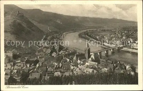 Bernkastel Kues Fliegeraufnahme Kat. Bernkastel Kues