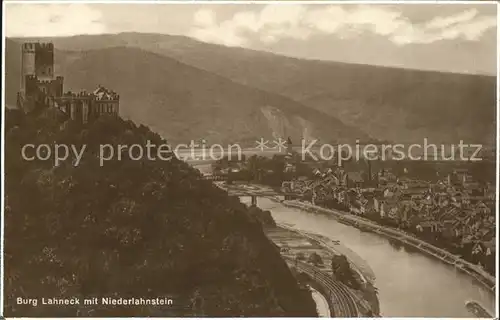 Niederlahnstein Burg Lahneck Kat. Lahnstein