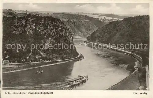 Koeln Rhein Rheindampfschiffahrt Kat. Koeln