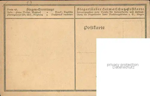 Siegen Westfalen Eremitage / Siegen /Siegen-Wittgenstein LKR