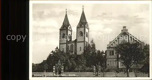 Arenberg Koblenz Roter Hahn Kirche Kat. Koblenz