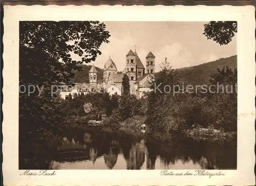 Maria Laach Glees Klostergarten / Glees /Ahrweiler LKR