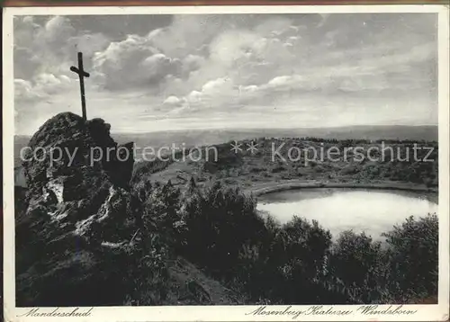 Manderscheid Eifel Mosenberg See / Manderscheid /Bernkastel-Wittlich LKR