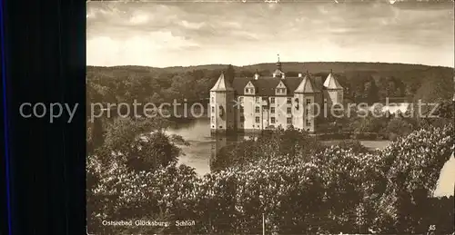 Gluecksburg Ostseebad Schloss Kat. Gluecksburg (Ostsee)