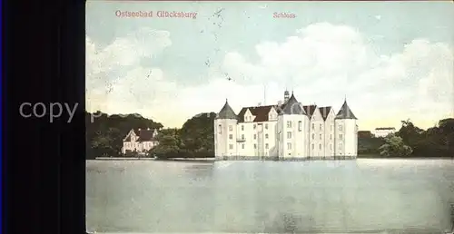 Gluecksburg Ostseebad Schloss Kat. Gluecksburg (Ostsee)