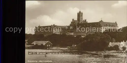 Flensburg Marineschule (Bahnhpoststempel) Kat. Flensburg