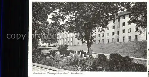 Waldbroel Krankenhaus Kat. Waldbroel