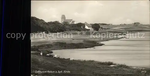 Keitum Sylt mit Kirche / Sylt-Ost /Nordfriesland LKR