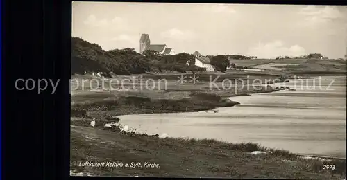 Keitum Sylt mit Kirche / Sylt-Ost /Nordfriesland LKR