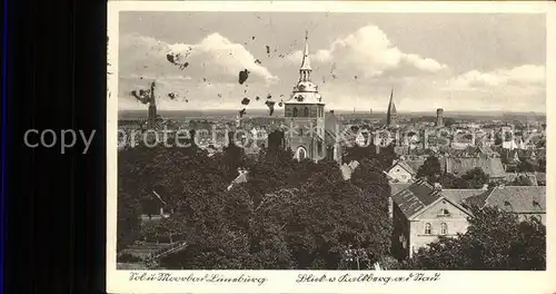 Lueneburg Blick von der Burg Kat. Lueneburg