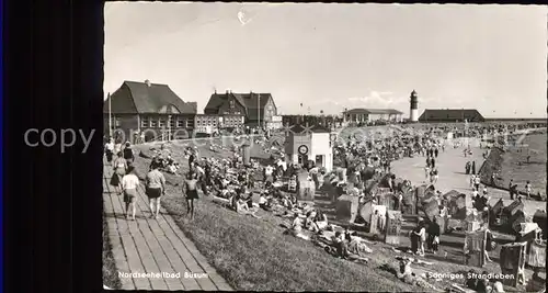 Buesum Nordseebad Strandleben Kat. Buesum