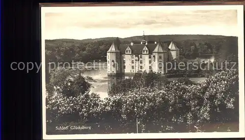 Gluecksburg Ostseebad Schloss Kat. Gluecksburg (Ostsee)