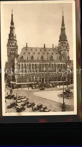 Aachen Rathaus mit div.Oldtimer Kat. Aachen