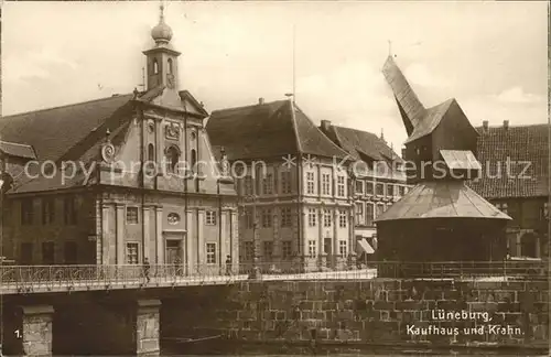 Lueneburg Kaufhaus u.Kran Kat. Lueneburg