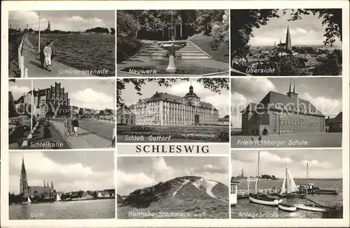 Schleswig Holstein Schleihalle, Dom u.Friedrichsberger Schule / Schleswig /Schleswig-Flensburg LKR