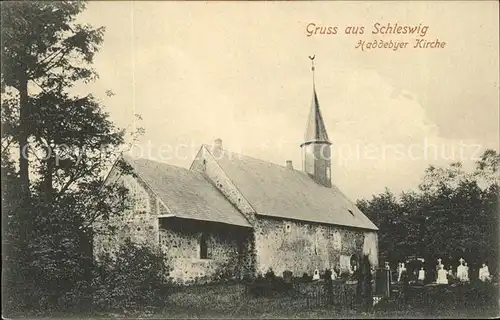 Schleswig Holstein Haddebyer Kirche / Schleswig /Schleswig-Flensburg LKR