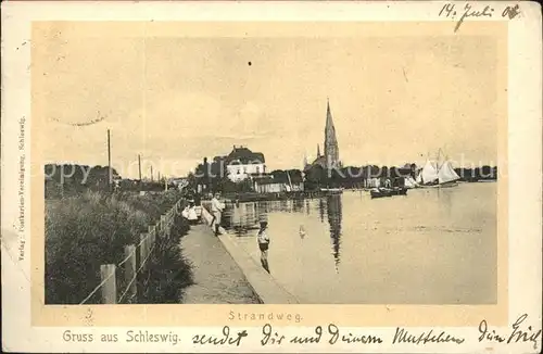Schleswig Holstein Strandweg / Schleswig /Schleswig-Flensburg LKR