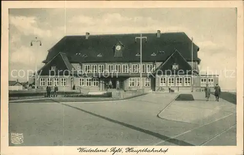 Westerland Sylt Hauptbahnhof Kat. Westerland