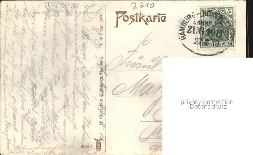 Itzehoe Kaserne der II.Abt.Feldart. Reg. (Bahnpoststempel) Kat. Itzehoe