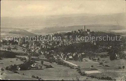 Koenigstein Taunus mit Burgruine Kat. Koenigstein im Taunus