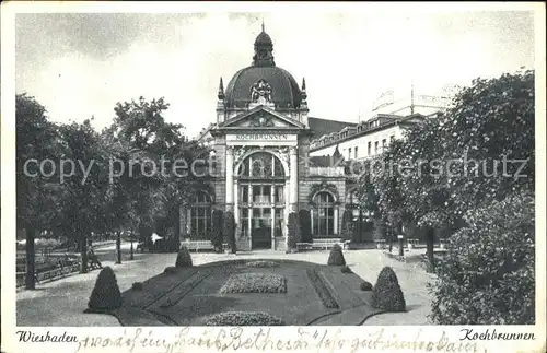 Wiesbaden Kochbrunnen Kat. Wiesbaden