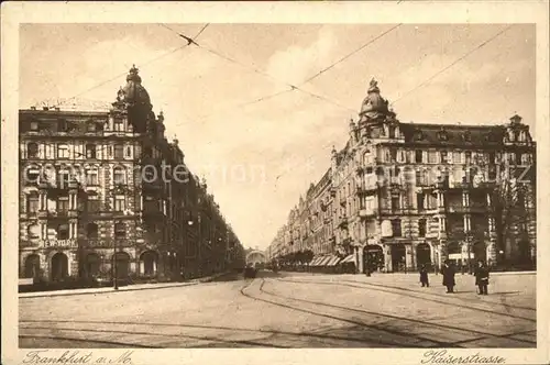 Frankfurt Main Kaiserstrasse Kat. Frankfurt am Main