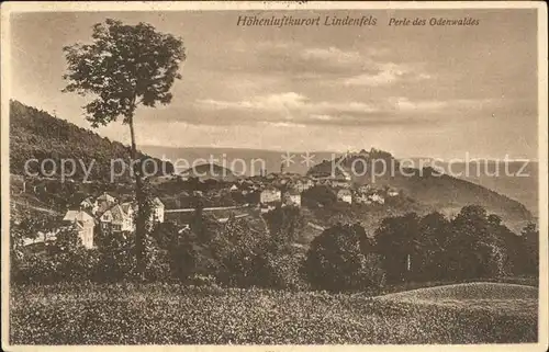Lindenfels Odenwald (Stempel) Kat. Lindenfels