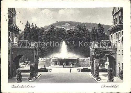 Bad Nauheim Sprudelhof Kat. Bad Nauheim