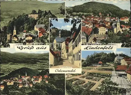 Lindenfels Odenwald (Stempel) Kat. Lindenfels