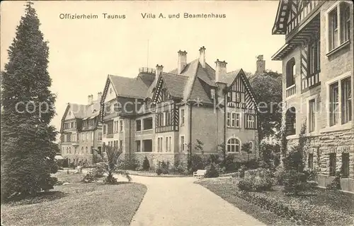 Falkenstein Taunus Offizierheim Taunus Villa A. u.Beamtenhaus Kat. Koenigstein im Taunus