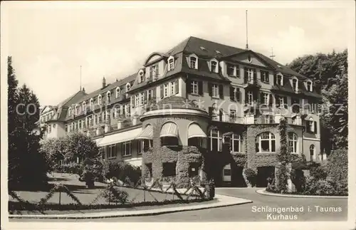 Schlangenbad Taunus Kurhaus Kat. Schlangenbad