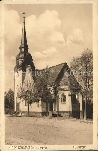 Niedernhausen Taunus Ev.Kirche (Feldpost) Kat. Niedernhausen